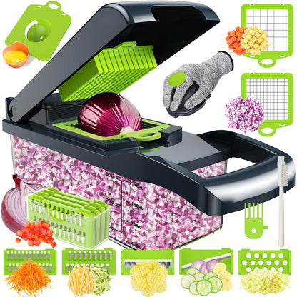 Cortador de Verduras 16 en 1 ChefDiem – Cocina Fácil, Vida Fit